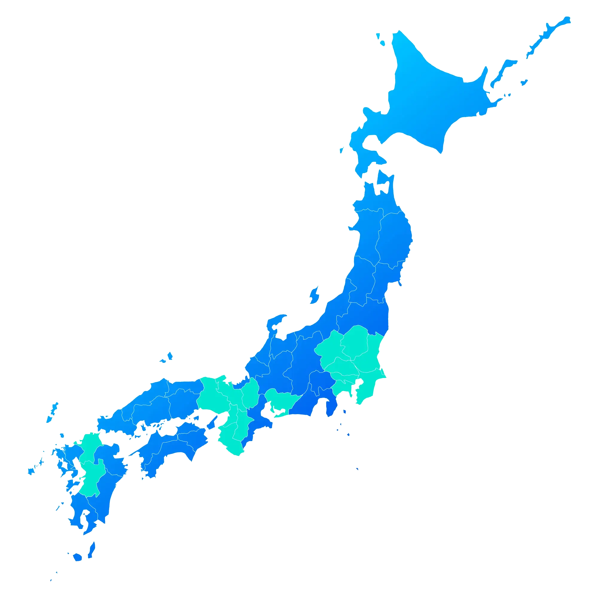 物件撮影対応エリアマップ