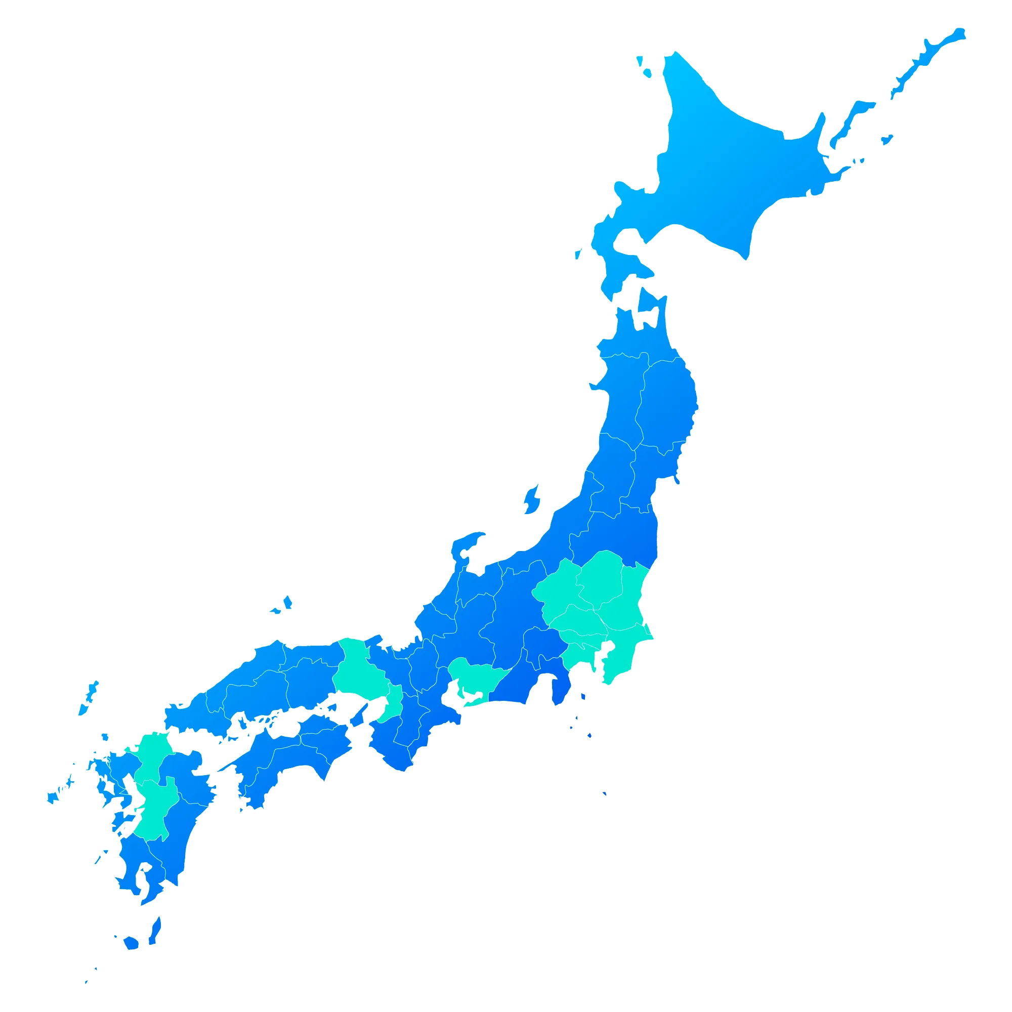 物件撮影対応エリアマップ